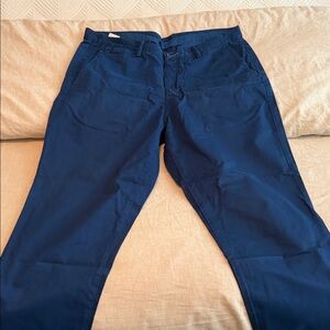 GAP Men's Deep Blue Khakis